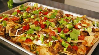 How To Make The Best Nachos Ever  Delish [upl. by Eirol]