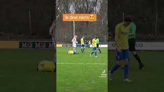 Hij is bang voor jou😂 voetbal grappig fyp foryourpage viral viralvideo satisfyingvideo [upl. by Vivien884]