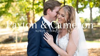 Payton and Camerons wedding day highlight at Marmalade Lilly [upl. by Mcgill404]