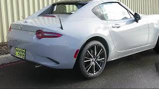 2024 Mazda MX5 Miata RF Grand Touring Seattle Bellevue Renton Kent Auburn [upl. by Ahsiatal]