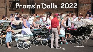 PRAMS N DOLLS 2022 Hundreds of Vintage Prams and Dolls [upl. by Ahswat410]