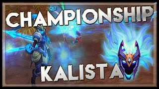 Championship Kalista  Skin Spotlight  League of Legends  LoL Kalista Legacy Skin [upl. by Sibylle]