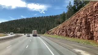 Laramie WY I80 Wyoming I80 with real truck horn sound for business success [upl. by Sivi]