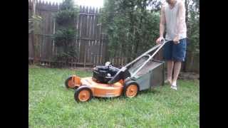 BobCat commercial self propelled mower demo for sale [upl. by Anurb]