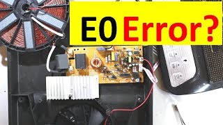 How to Repair Induction Cooktop E0 Error [upl. by Cox]