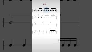 Halfnote triplets 🤯 Master them with this exercise 🥁 [upl. by Noella]