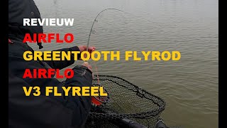 AIRFLO GREENTOOTH en AIRFLO V3 FLYREEL REVIEW [upl. by Ahsatan]