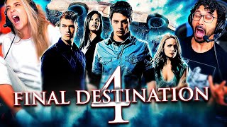 THE FINAL DESTINATION 4 2009 MOVIE REACTION FIRST TIME WATCHING Full Movie Review [upl. by Tosch117]