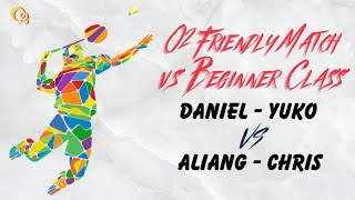 Sparring Beginner Class Daniel  Yuko VS Aliang  Chris [upl. by Conlan921]