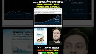 INVESTIMENTOS com GANHOS NOMINAIS x REAIS corrigidos pela INFLAÇÃO [upl. by Machute]