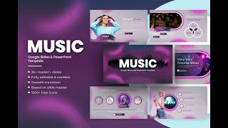 Music Presentation Template [upl. by Inatirb957]