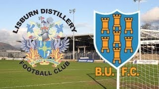 Ballymena United Vs Lisburn Distillery  Carling Premiership  28412 32 [upl. by Gnoz]