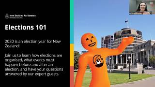 Elections 101 Webinar  NZ Parliament [upl. by Lenes]