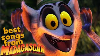 Best of the SONGS from the Madagascar Movies  TUNE [upl. by Aeht]