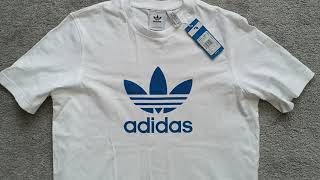 adidas Adicolor classics trefoil tee [upl. by Fonsie]