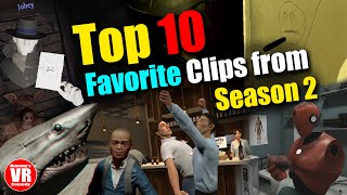 Top 10 Favorite Clips from Season 2 of Hummys VR Comedy [upl. by Elum]