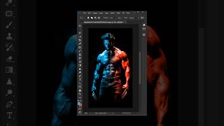 how to make dual light effect in Photoshop photoshop shorts tutorial [upl. by Ennaehr520]