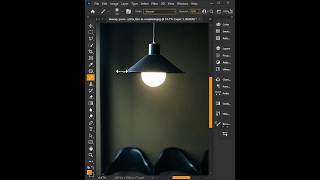 Spotlight Light Effect in Photoshop shorts [upl. by Yeldoow]