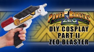 POWER RANGERS ZEO DIY COSPLAY PART 2 ZEO BLASTER [upl. by Cecile]