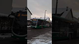 Linienbus34 in Riehen Schweiz linienbus bus basel bvb busspotting christmas shorts yt [upl. by Nilpik371]