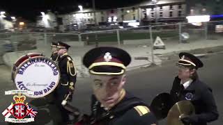 Ballinamallard Accordion Band  Castlederg Young Loyalists FB Parade 2024 [upl. by Reffineg]