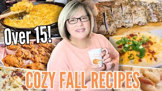 15 Cozy Fall Recipes You Need To Try Easy Crockpot Meals Casseroles Soups amp Desserts [upl. by Annaerda830]