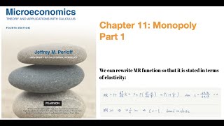 Microeconomics Theory and Applications Chapter 11Monopoly [upl. by Douty224]