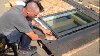 VELUX Install Video  Deck Mounted Skylights [upl. by Atila]