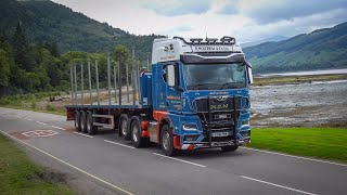 Truck Spotting in Inveraray Scotland [upl. by Baal]