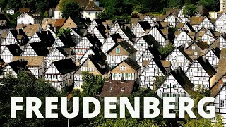 FREUDENBERG  die ungewöhnlichste und schönste Fachwerkstadt in Deutschland [upl. by Lerrej415]