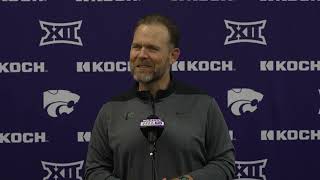 Kansas State Offensive Coordinator Conor Riley  Press Conference 112124 [upl. by Dian167]