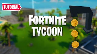 How to make a Roblox Tycoon in Fortnite Creative step by step tutorial [upl. by Dorothee]