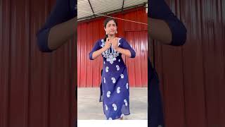 Ithiri nannam penninu kavilil 💕❤️dance shorts semiclassical [upl. by Ecnarrot]