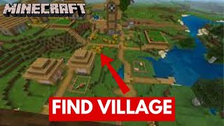 How to Find Village in Minecraft 2024  Minecraft Tutorial [upl. by Lehcor243]