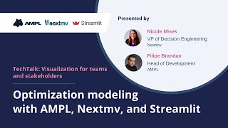 Enhancing Decision Optimization AMPL and Nextmv TechTalk Collaboration [upl. by Baun155]