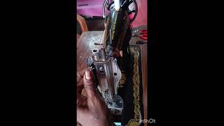 How to thread in a Treadle Sewing machine [upl. by Snowber]