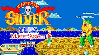 Playing CAPTAIN SILVER on MASTER SYSTEM  As Good As The Arcade Original [upl. by Erund]