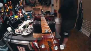 John Petrucci’s Guitar Bench  Restringing Petruccis Ernie Ball Music Man JP15 Electric Guitar [upl. by Eleonore]