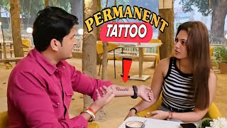 Khushi ka Permanent Tattoo Bana liya  Sumit cool Lifestyle [upl. by Enahpets]