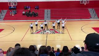 WISDOM HS STARLETTES DANCE TEAM JAZZ 2024February 23 2024 [upl. by Eema]