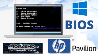 Como Entrar A La BIOS En Portátil Pavilion HP G4 Rápido y Sencillo [upl. by Mcclenon]