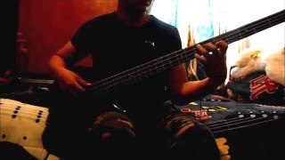 Confidente de secundaria Teen tops bass cover [upl. by Yelsa]