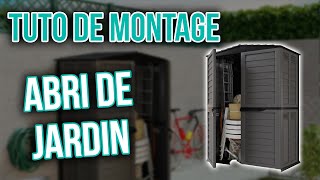 🏠🔧 Montage d’une Armoire de Jardin Premium 4 Portes 🌟💪 [upl. by Reivax]