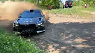 WRC 80 Rajd Polski 2024  Kajtanowicz już testuje [upl. by Etnahs876]