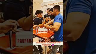 yoshua 😈 Vs tawheed shaikhviralvideo armwrestling 2024 armgame speed [upl. by Adnilak]