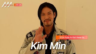 AAA 2024 LINEUP Kim Min 김민 English Ver  Asia Artist Awards IN BANGKOK AAA AAA2024 [upl. by Airdnekal366]