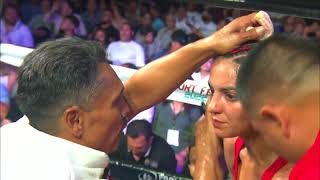 CAMPEONATO INTERNACIONAL WBC Diana Fernandez VS Gabriela BOuvier [upl. by Nyrek]