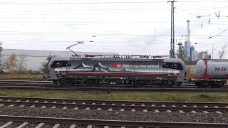 Güterverkehr Schiene 🚇 Mainz  Bischofsheim 📹 15112024 [upl. by Shiller309]