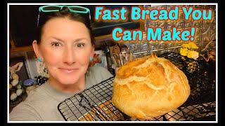 🍞 FAST CHEAP EASY Bread YOU Can MakeNO KneadNO Nonsense 🍞 [upl. by Nylaras]