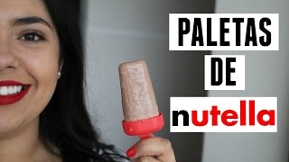 Paletas de Nutella  RebeO [upl. by Jolenta668]